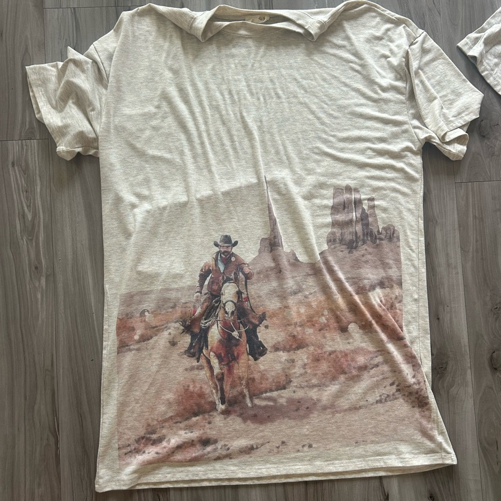 Western boutique t shirt dress